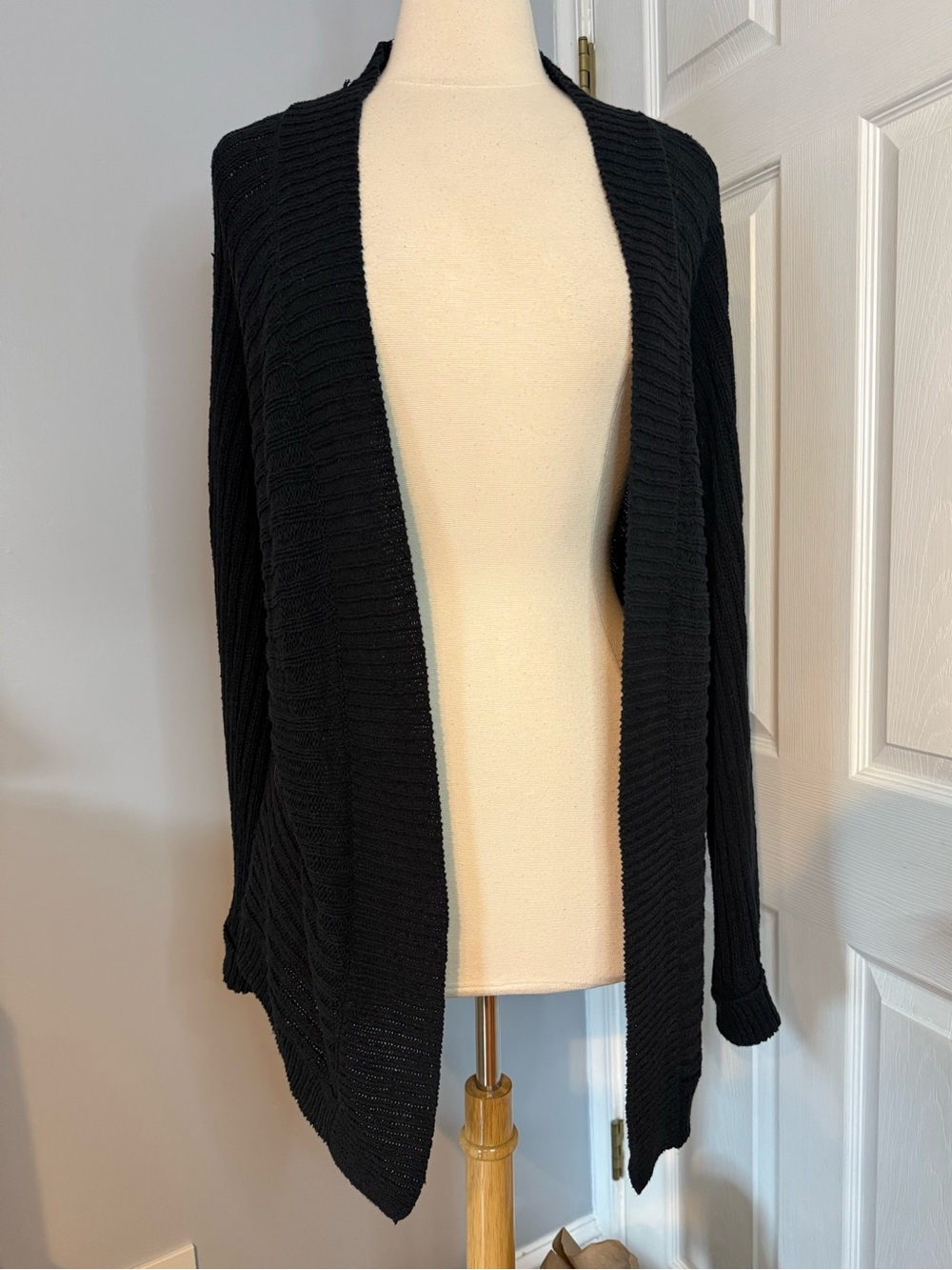 Dana Buchman Open Knit Cardigan sweater